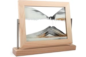 Bochino Moving Sand Art Picture Dynamic Sand Picture 3D Sand Art Frame Sandscape Moving Sand Picture for Home & Office Décor