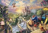 Ceaco Disney's Beauty & The Beast Puzzle by Thomas Kinkade Puzzle (2000 Piece)