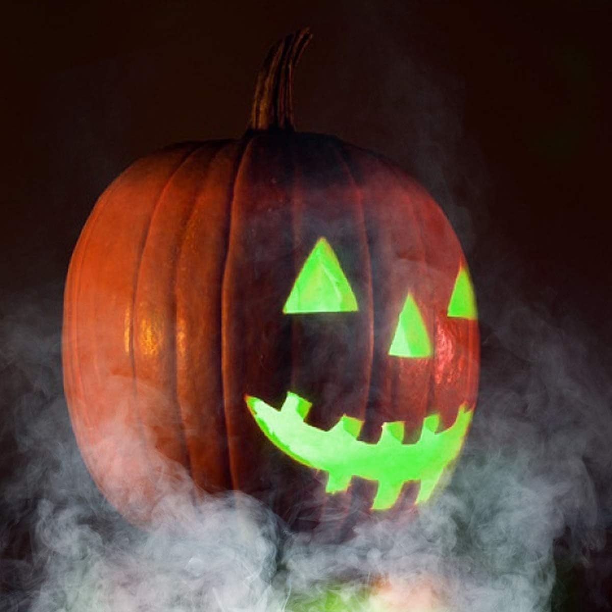 Halloween Party Mist Maker,Ultrasonic Mist Maker Fogger with Waterproof Frame 12 LED Red Yellow and Blue Light Flashes: Home & Kitchen