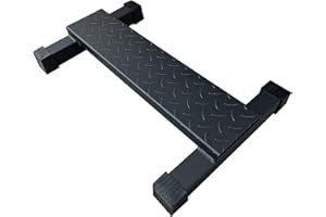 BLUSLM Steel Calf Raise Bar, Standing Machine for Stretching, Squat, Foot Stretch, Anti-Slip Solid Block (Calf Raise BAR 1)