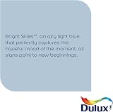 Dulux Walls & Ceilings Silk Emulsion Paint Bright Skies 2.5L Water Based view 7