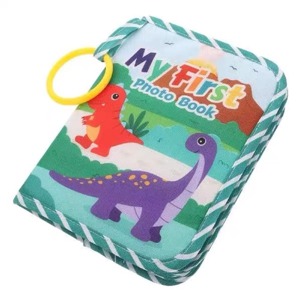 First Photo Book Album For Babies Boys Infant Dinosaurs Design for Memories Family Newborns Toddlers Baby Showers Kids