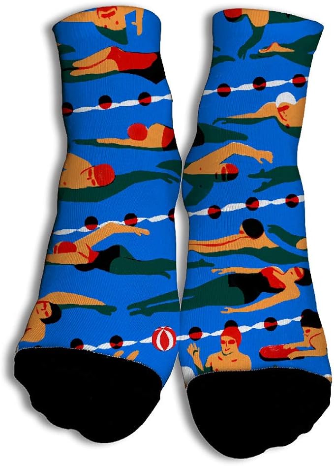 Short Socks Fashion Assorted Colors Ankle Socks Swimming Pool with