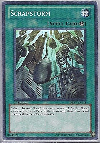 Yugioh DREV-EN048 Scrapstorm Super Rare Card .HN#GG_634T6344 G134548TY52924