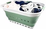 SAMMART 42L Collapsible Laundry Basket Foldable Pop Up Storage Container view 6