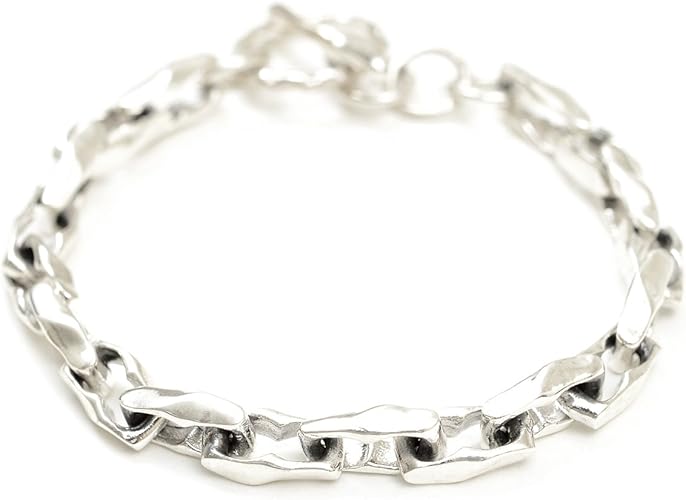 Amazon Co Jp 石輝 シルバー925 チェーン ブレスレット メンズ 645svb ジュエリー