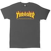 Thrasher Flame T-Shirt - Black