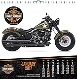 Harley-Davidson - 2017 Spiral Bound Calendar 14 x 10in