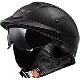 LS2 Helmets Rebellion Motorcycle Half Helmet