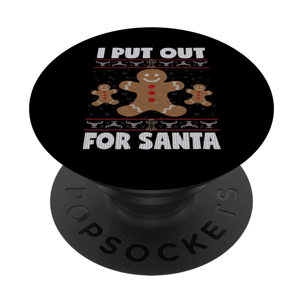 Women's I Put Out For Santa PopSockets PopGrip: Swappable Grip for Phones & Tablets
