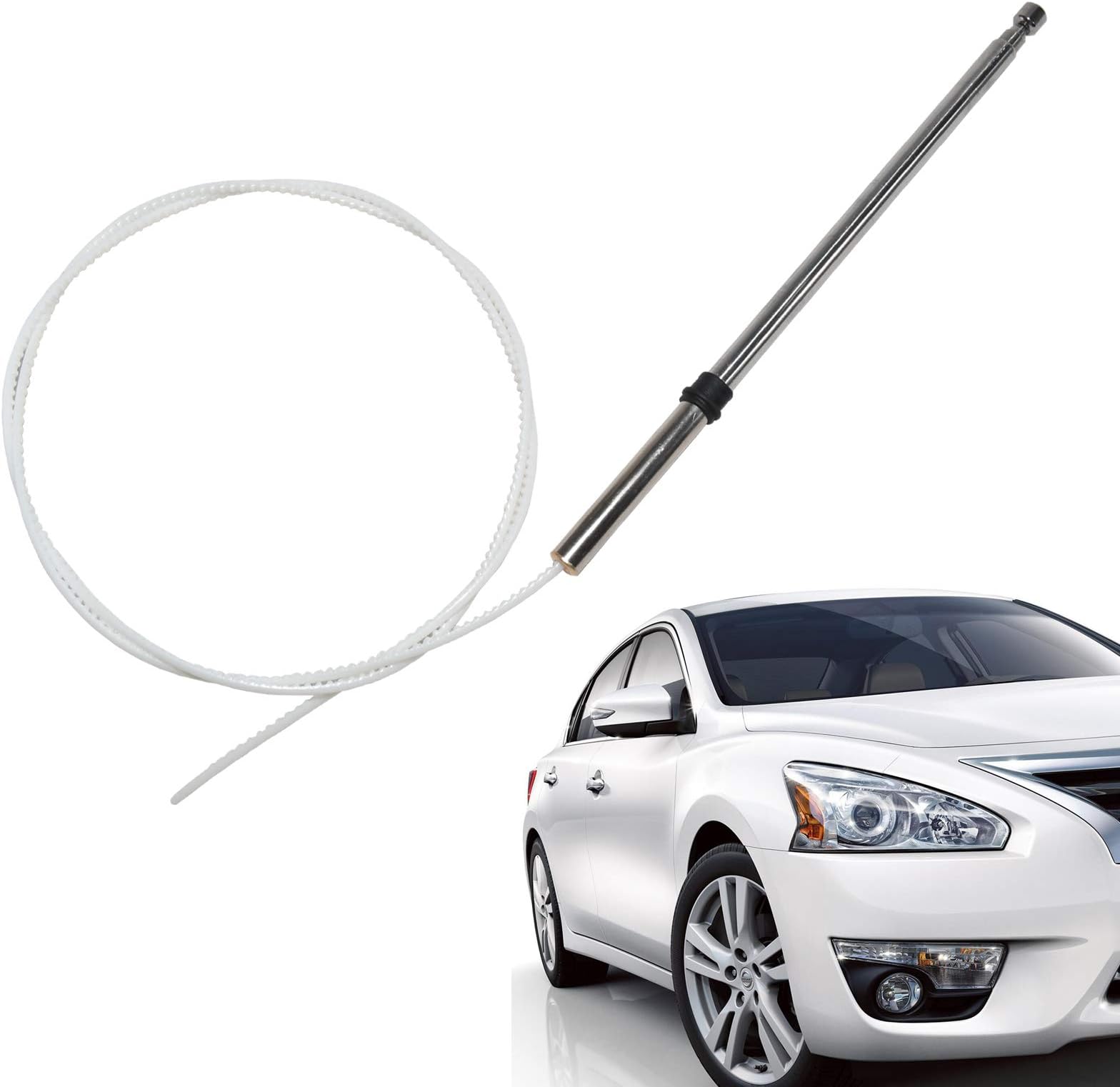 AninaPower Antenna Mast Compatible with Nissan Altima-240SX-Pathfinder-Maxima Infiniti -G20-Q45-I30-QX4-J30 for AM/FM Radio 282159B000