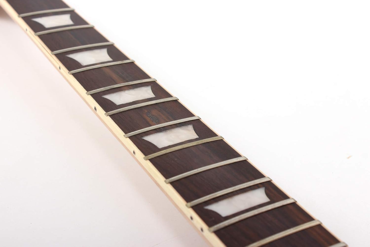 Yinfente Electric Guitar Neck 22 fret 24.75 inch Mahogany Rosewood Fretboard Guitar Neck Replacement Bolt On - Image 5