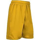 Champro Unisex-Youth Youth Athletic Practice Shorts with Elastic Waistband and Drawstring