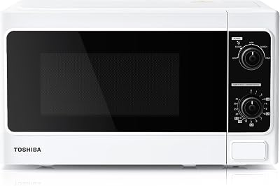 Toshiba 20L 800W Compact Microwave with 5 Power Levels & Defrost