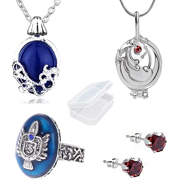 The Vampire Diaries Collana Elena Gilbert Collane da donna Movie Jewelry Charm Katherine Klaus Forbes Blue Stone Choker | IT