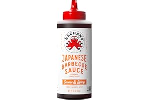 Bachan's - Japanese Barbecue Sauce - Sweet & Spicy, 16 Oz, Small Batch, Non GMO, No Preservatives, Vegan and BPA free. Condiment for Wings, Chicken, Beef, Pork, Seafood, Noodle Recipes, and More