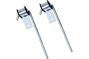 CAROTUPY Heavy Duty Exhaust Hanger Rod, 10" 3/8" Rod, Universal Exhaust Hangers Muffler Hanger for Automotive