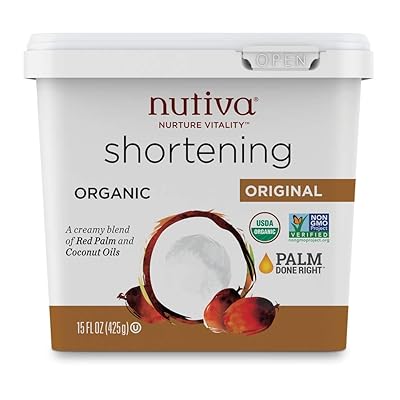 Nutiva Organic Shortening, Original, 15 oz