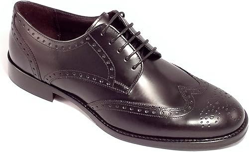Amazon Com Mortarotti Broguioni Italian Shoes Oxfords