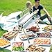Portable Solar Oven,All Seasons Sun Cooker BBQ Grill Picnic Food Heater Kebab Roast Charbroiler With Handbag