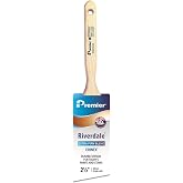 Premier Paint Roller 244749 2.5 in. Riverdale Chinex Angle Sash Paint Brush