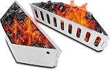 GFTIME Charcoal Baskets for Weber 47/57/67cm 2 Pack 7403 view 1
