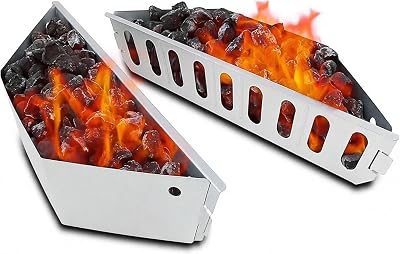 GFTIME Charcoal Baskets for Weber 47/57/67cm 2 Pack 7403