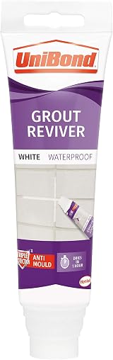 Unibond Grout Reviver White 125ml Triple Protect Mould Repellent view 1