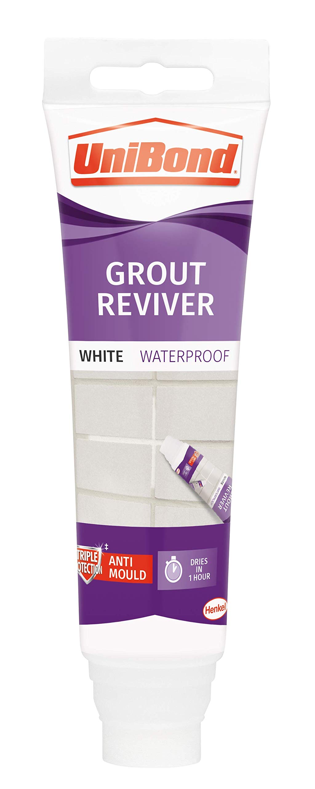 UniBond Grout Reviver White 125ml