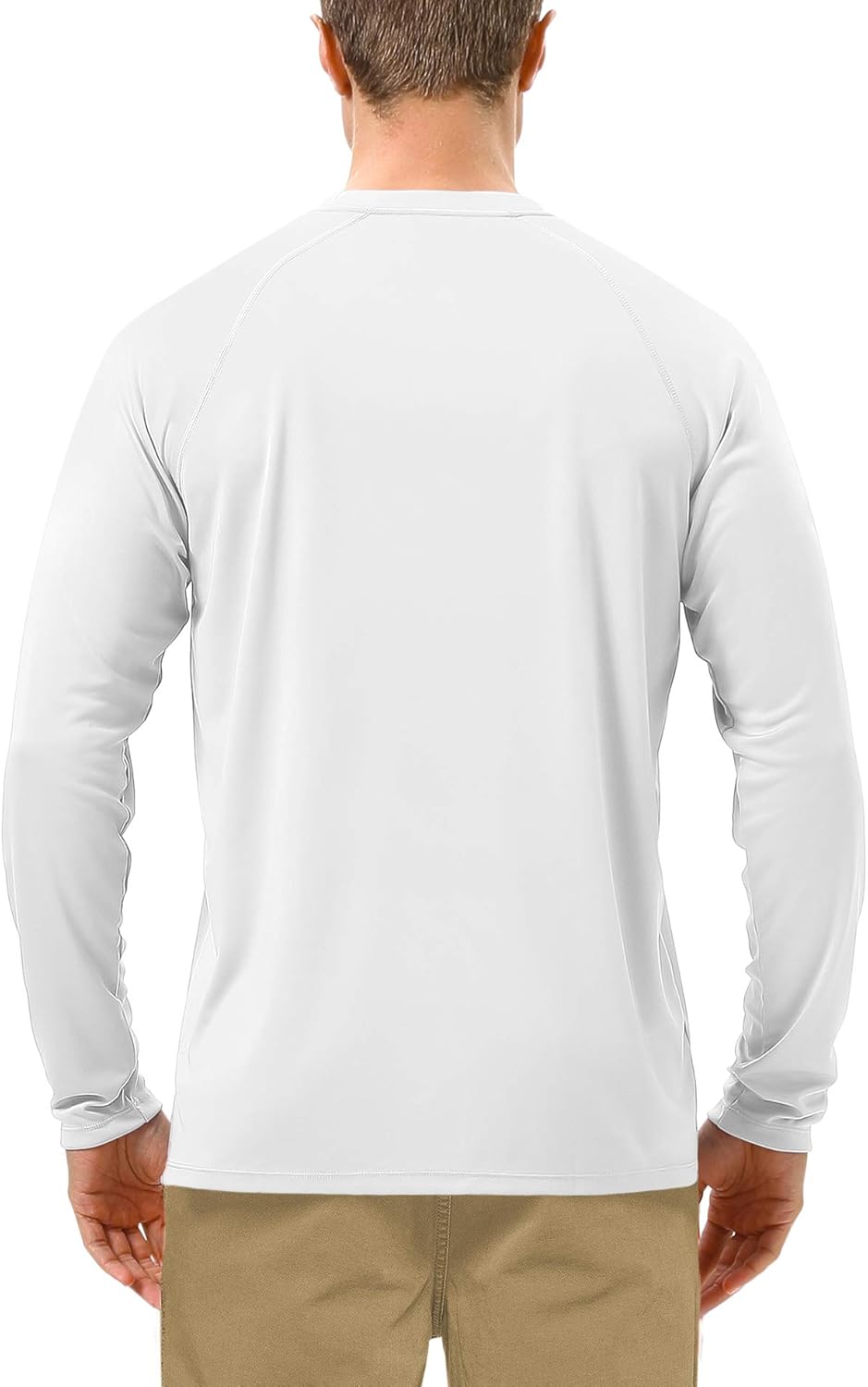 Roadbox Men's Sun Protection UPF 50+ UV Outdoor Long Sleeve Dri-fit T-Shirt Rashguard Shirts for Running, Fishing, Hiking: Clothing