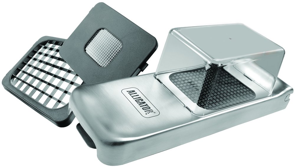 Photo 1 of Alligator Vegetable Chopper | Manual Hand Food Chopper with Container | Perfect Onion Chopper and Salad Chopper | Effortlessly Chop, Dice & Slice Vegetables | 3 Stainless Steel Blades Included