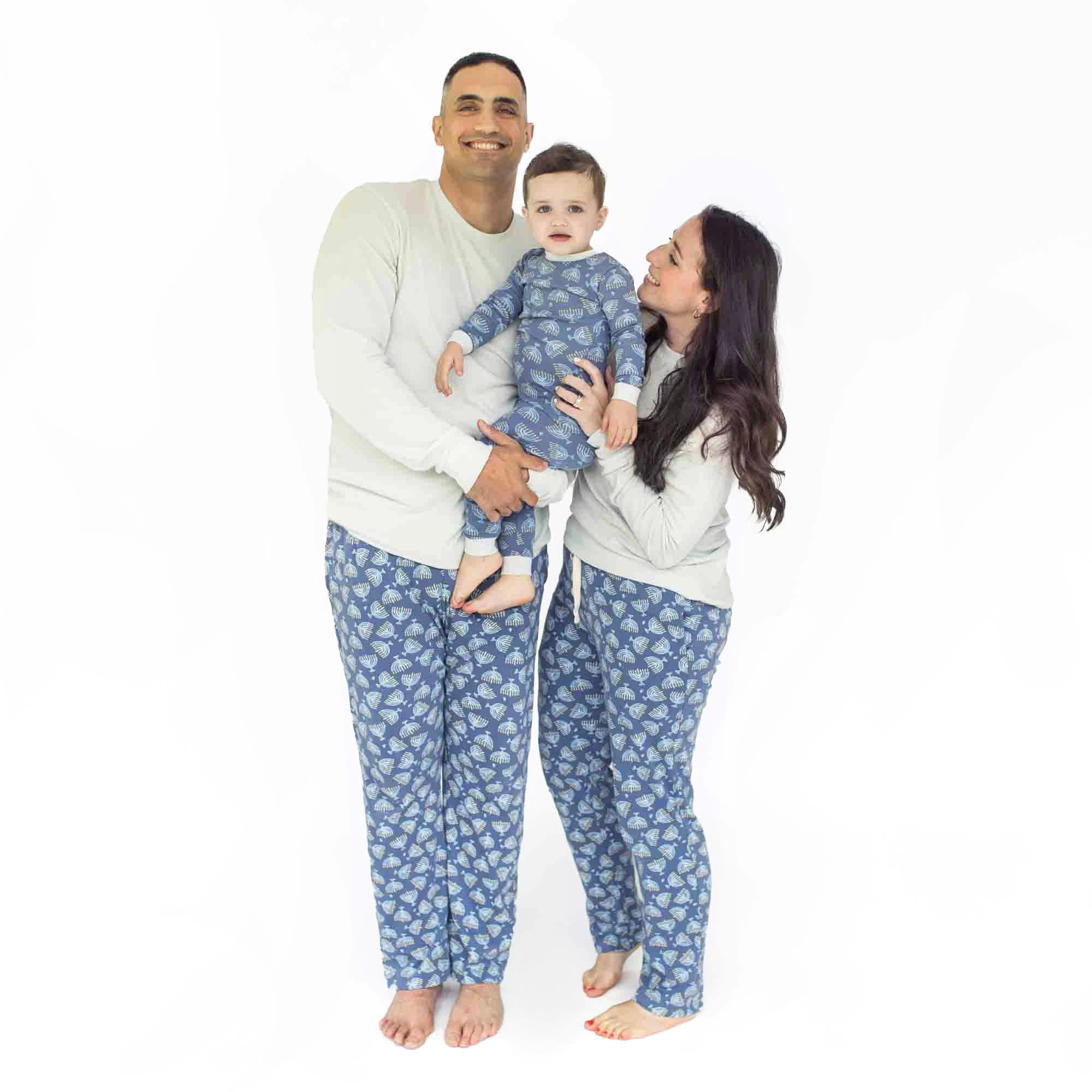 Burt's Bees Baby Family Matching Holiday Pajamas - Organic Cotton PJs for Infants, Toddlers, Kids, Men, and Women Image