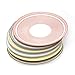 Sunbright Porcelain Dinner Plates for Salads,Pasta, Set of 6 Assorted Colors,10-1/4 Inch