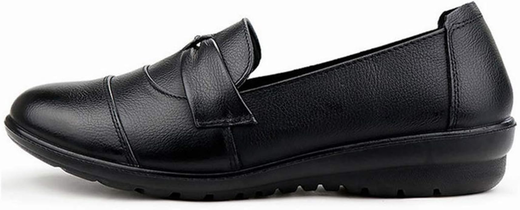 black and white loafers ladies