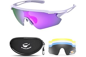 Cycling Glasses UV400 Protection Polarized Sports Sunglasses for Driving Golf