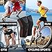 Knee Brace - Knee Sleeve - Knee Support - Compression Knee Brace for Running CrossFit Powerlifting - Knee Compression for Women - Men - 1 Pair