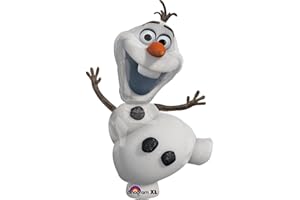 AMSCAN Burton & Burton Disney's Olaf Frozen Jumbo Balloon, Mylar, 41"