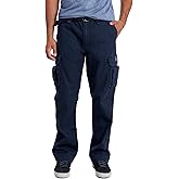 UNIONBAY Men's Survivor Iv Relaxed Fit Cargo Pant-Reg and Big and Tall Sizes