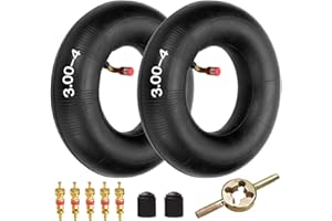 FVRITO 3.00-4 260x85 10"x3" Inner Tube for Razor E300 E325 eZip E-400 450 IZIP I-400 Jazzy PaceSaver Pocket Rocket Chopper Mobility Gas Electric Scooter mini ATV Go Kart Goped Bladez Power Chair 2Pack