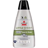 BISSELL Little Green OXY Spot & Stain Formula for Portable Carpet and Upholstery Cleaners, Car and Auto Detailer, Solution fo