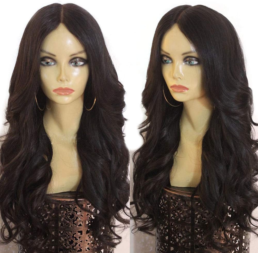 Amazon Com Hairpieces Fashian Ms Temperament Large Wavy Long