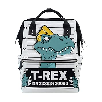dinosaur nappy bag