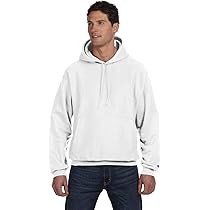 Champion Reverse Weave Sweatshirt S101 XL White at Amazon Men's