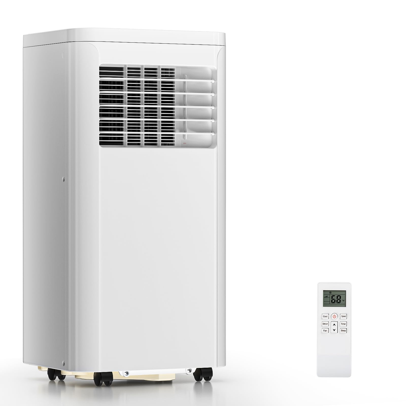 Photo 1 of ***FACTORY SEAL***
ZAFRO Portable Air Conditioners, 10000 BTU, 3 in 1 Portable AC Unit with Window Kits, Fan & Dehumidifier Modes, Cools up to 450 Sq.Ft, LED Display/Remote Control, 24H Timer for Living Room, Bedroom