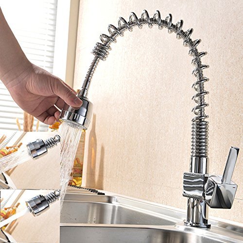 Soft Shower Head Single Handle Single Hole Deck Mount Best Pull Out