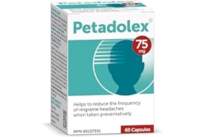 Pascoe - Petadolex - 75 mg Patented PA-Free Butterbur Root Extract for Migraine (60 count (Pack of 1))