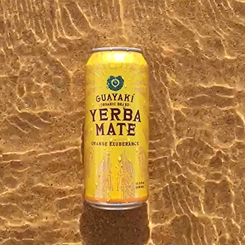 Organic Yerba Mate, Orange Exuberance, 15.5 Fl Oz (Pack of 12) Pricepulse