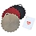 Silicone Scrubber | Loofah | Sponge | Body Scrubber | Easy to Clean | Multipurpose for Kitchen Bathroom Cleaning Brush | 3 Pack Rustic Colors by Zintak