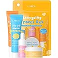 Hydrating Skin Care Set Travel Kit,4 Piece Skincare Essentials Set Mini Travel Size,Travel Friendly Face Routine Set for Women and Teenage Girls- Travel Essentials Gift Set