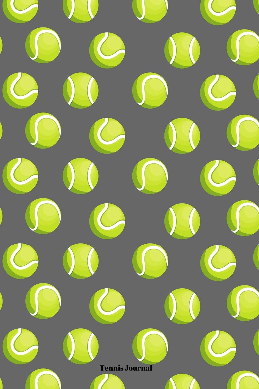 Tennis Journal: Sports Notebook, Boys Tennis Coach Gift, Men's Tennis Player Gift, 6" x 9", 100 Lined Pages